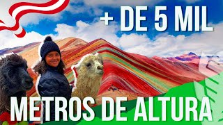 Conhecemos a Montanha de Sete Cores no Peru - Passamos Muito Mal Com a Atitude