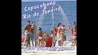 Copacabana Rio de Janeiro Brazil, Best Summer Beach 2022 #shorts