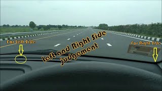 How to Judge Car Left and Right Side Gap | Car Driving Beginners