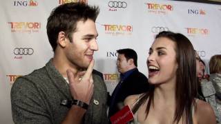 Ryan Guzman and dancer Kathryn McCormick's Red Carpet Tips