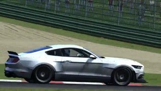 Assetto Corsa new car mod - Widebody R2 Ford Mustang by WKMOD + Download