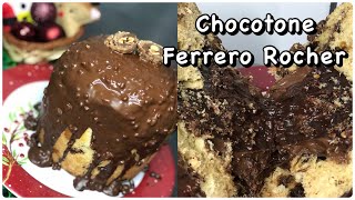 FAÇA E VENDA chocotone recheado sabor Ferrero Rocher O MELHOR DE TODOS !! Receita fácil