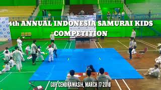 GENTA in 4th Annual Indonesia Samurai Kids Competition