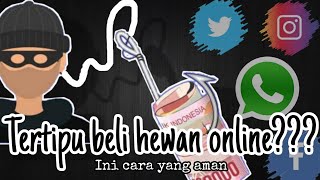 Cara membeli hewan online yg aman