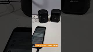 TEST SUARA SPEAKER KISONLI K500 MULTIMEDIA 2.0 #kisonli #speakerkomputer