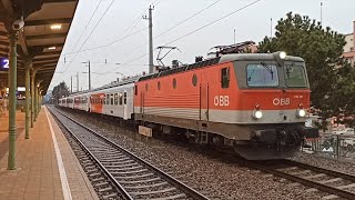 ÖBB-Züge in Wien Heiligenstadt (mit Abteilwagen, CityShuttle, 1144, 4020) am 28.01.2021