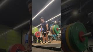 185kg deadlift double