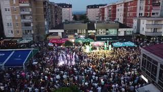 Gradski bulevar Živinice, koncert na otvorenom.