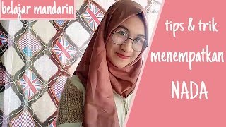 Penempatan nada dalam bahasa mandarin ♥