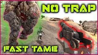 THE EASIEST WAY TO TAME A ROCK ELEMENTAL? 1 MINUTE GUIDE - ARK SURVIVAL EVOLVED - MTS