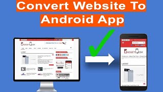 How to Convert your Website into Professional Android WebView app Android Studio | free source code|