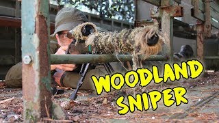 Airsoft Woodland Sniper