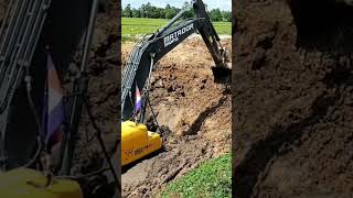 👆 Excavator Matador Shantui Stuck In Deep Mud Part 15