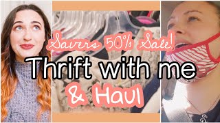 THRIFT WITH ME and HAUL! SAVERS 50% OFF SALE | Part Time Reseller