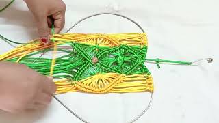 Easy Macrame taddy jhula for beginners ||Macrame taddy jhula New Design 2024