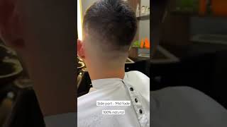 Side Part - Mid Fade #cabelo  #barber #barbershopconnect