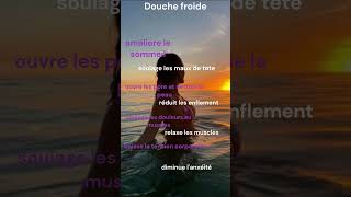 douche froide vs chaude