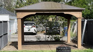 Building a 12x14 Yardistry gazebo