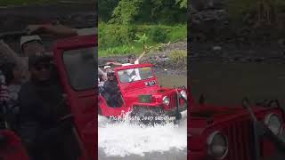 Main Jeep sebelum banjir bandang di kaliurang