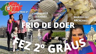 PASSEIO VILA REAL + COMPRINHAS NO CHINES E MARIDO FEZ  BACALHAU EM CASA