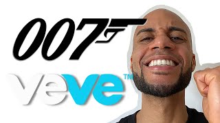 NFT JAMES BOND 007 SUR VEVE POUR LA SORTIE DU NOUVEAU FILM! IDÉE DE GÉNIE!!!