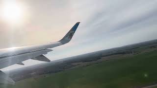 Taking of from Kansas City international airport.