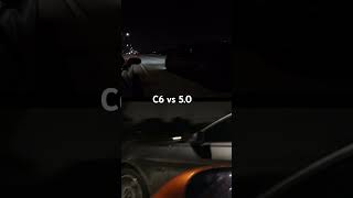 Corvette vs 5.0 mustang