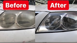 How To Restore Headlights ?!