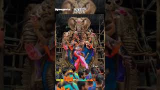 Kherani cha Raja 2015 to 2024 #Ganpati#Bappa#morya#short#video#💖💖💖