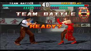 Tekken 3 - Team Battle Elimination! (part1)