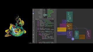 Advanced Particle Curl and Separation Movement in Houdini Using VEX