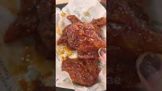 WİNGSTOP Hot Chicken Wings 🔥 #mukbang #food #asmr