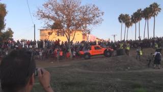 Adrian Cenni barrel roll desert racing  trophy truck ensenada mexico baja 2013 mil 360 1000 score