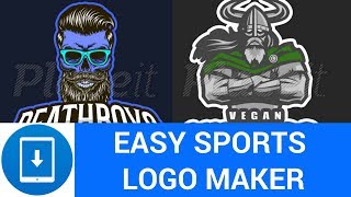 How to make a Sports Team Logo in 3 min - Placeit logo maker Tutorial