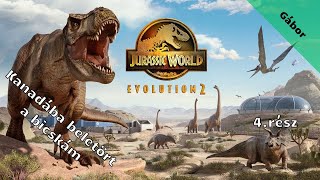 Jurassic World Evolution 2 /Kanadába beletört a bicskám/ 7.rész (élő)