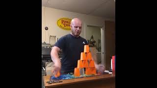 cup stacking under six seconds! (5.65)