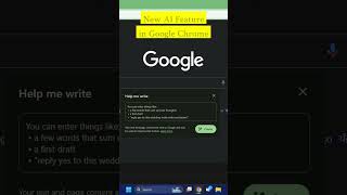 NEW! Google Chrome AI Writing Assistant #google #chrome #ai #howto