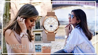 HOW TO STYLE A PREMIUM WATCH | Filippo Loreti Unboxing | JASMINA PURI