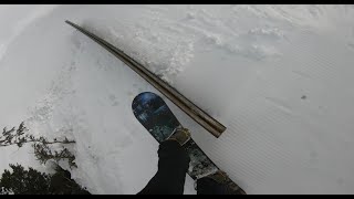 POV Park Snowboarding (kinda)