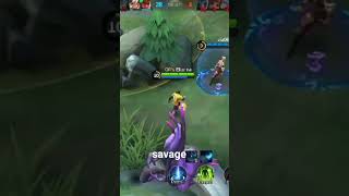 Savage #bruno #mobilelegends #mlbb #shortvideo #damageskin #gameplay #maniac #localplayer #savage