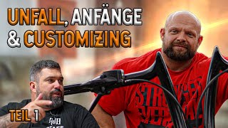 🏍 ENRICO über seinen HEFTIGEN UNFALL, ANFÄNGE & CUSTOMIZING! 🤟🔥 [Teil 1] - Interview | Rock da Bike