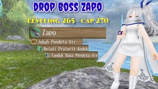 Toram Online - New Boss Zapo & All The Drops