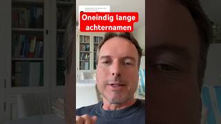 Oneindig lange achternamen #scheiden #echtscheiding #mediation #scheiding #huwelijk #gezag