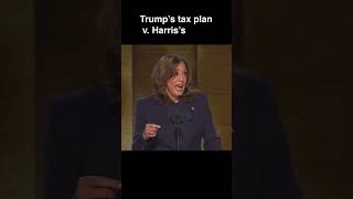 Trump wants to raise your taxes—VP Harris wants to lower them. #taxes #kamalaharris