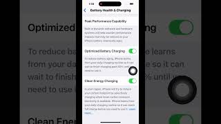 How to save more battery health in IPhones 📱