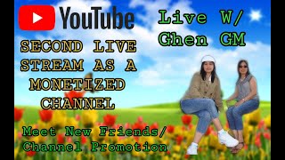 SECOND LIVE STREAM AS A MONETIZED CHANNEL, WITH Ghen GM