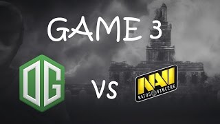 Navi Vs Og Game 3 SL i league invitational Season 1