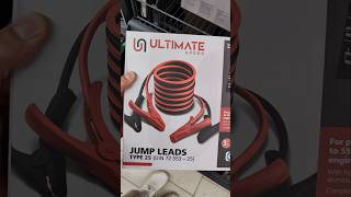 #40 LIDL.KLEMY Kable rozruchowe, przewody Ultimate Speed, 2x3,5m aluminium miedziowane. Jump Leads.