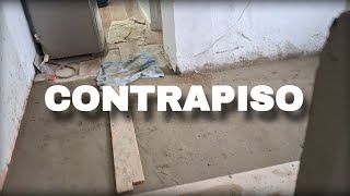 como FAZER CONTRAPISO para PORCELANATO