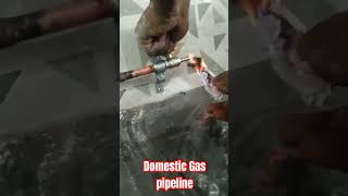 Domestic Gas pipeline #gasappliances